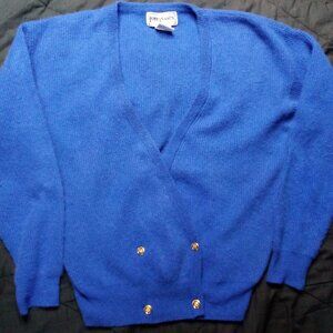 Vintage Lord Isaacs Wool Cardigan Sweater